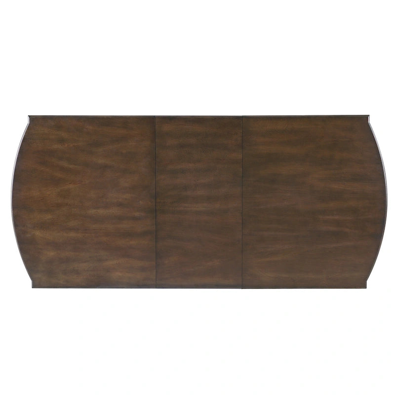 Tavolo da pranzo allungabile da 60-78", tavolo da cucina in legno stile rustico con prolunga rimovibile per 4-8 persone