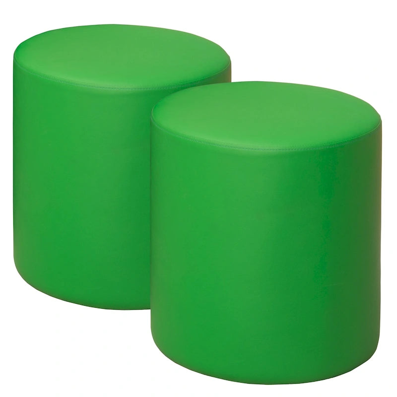 Pouf rond (ensemble de 2)