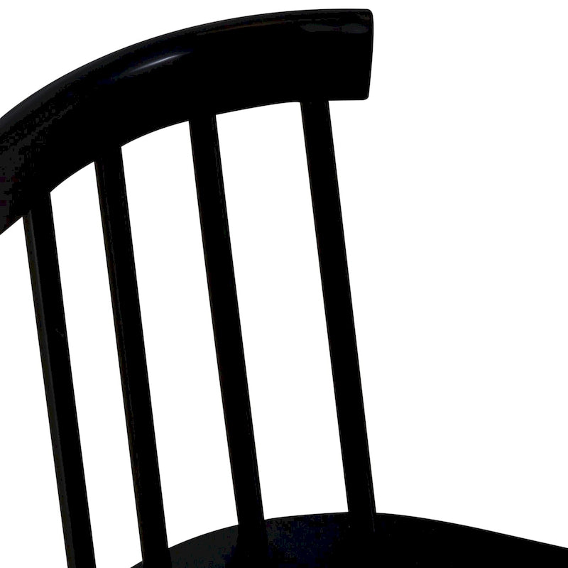 Spindle Back Dining Bench Farmhouse Style Saddle Seat Solid Wood