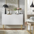 Serie di credenze/credenze da buffet con righe verticali e ripiani regolabili