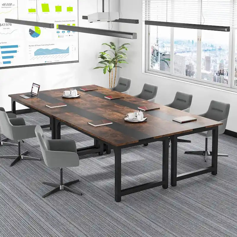 63-Inch Modern Computer Desk for Home Office