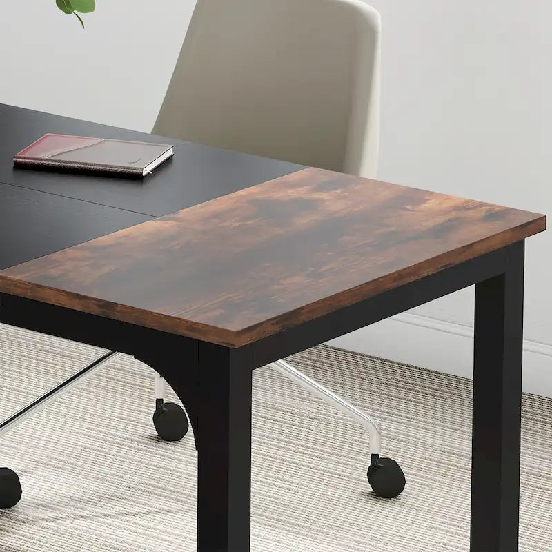 Bureau d’ordinateur moderne de 63 pouces pour bureau à domicile