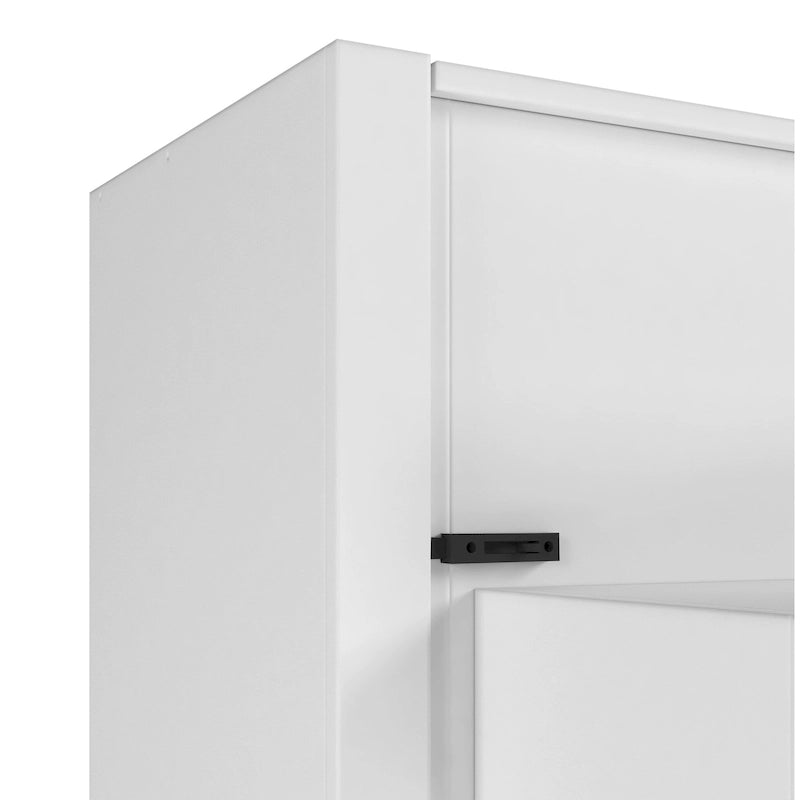 Queen Murphy Wall Bed with Display Shelf Foldable Space-Saving Design