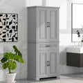 Mobiletto contenitore da bagno con ante e cassetto